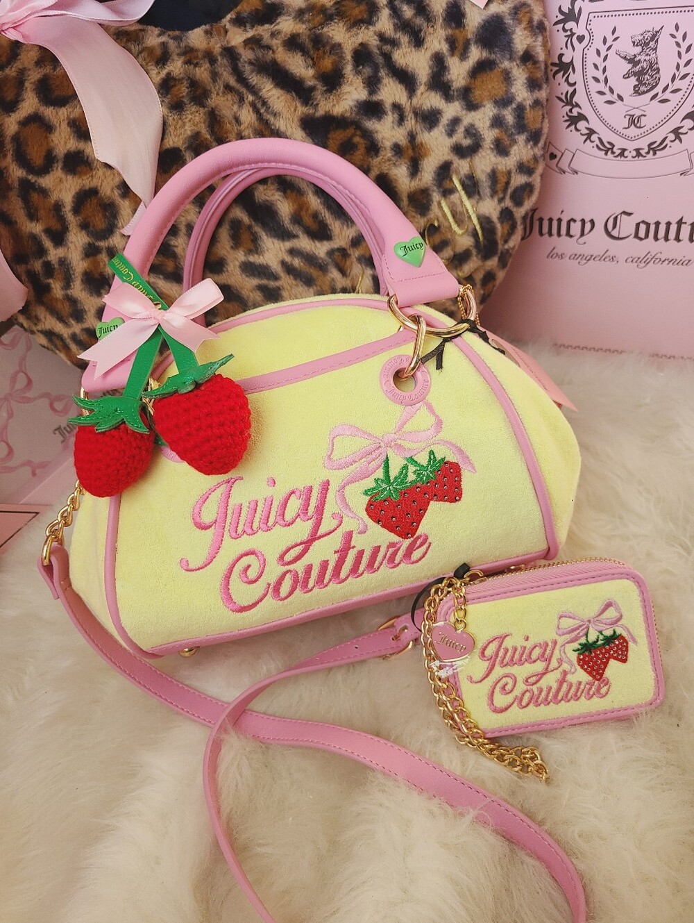 Juicy Couture Bag & Wallet Set 🍓